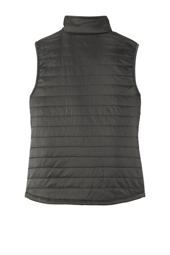 ORHA Port Authority® Ladies Packable Puffy Vest with choice of ORHA Design
