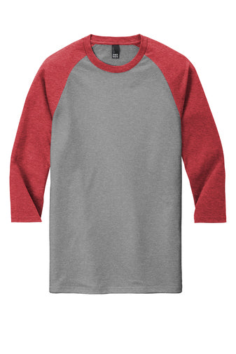 Lawrence Performance Horses original logo District ® Perfect Tri ® 3/4-Sleeve Raglan