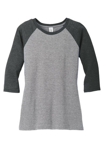 Lawrence Performance Horses original logo District ® Perfect Tri ® 3/4-Sleeve Raglan