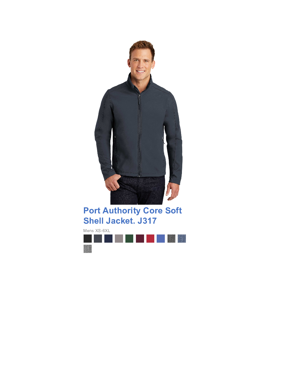ORHA Port Authority® Core Soft Shell Jacket with choice of ORHA Design
