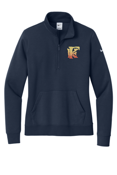 FK 1/4 zip with embroidery
