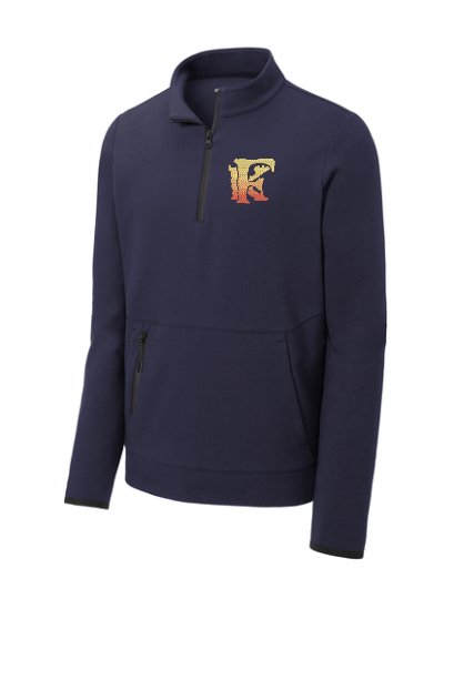 FK 1/4 Zip with embroidery