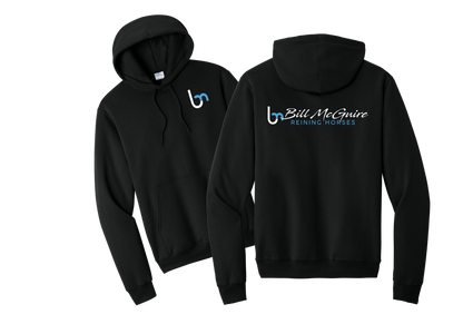 Bill McGuire Reining Horses front and back Hoodie