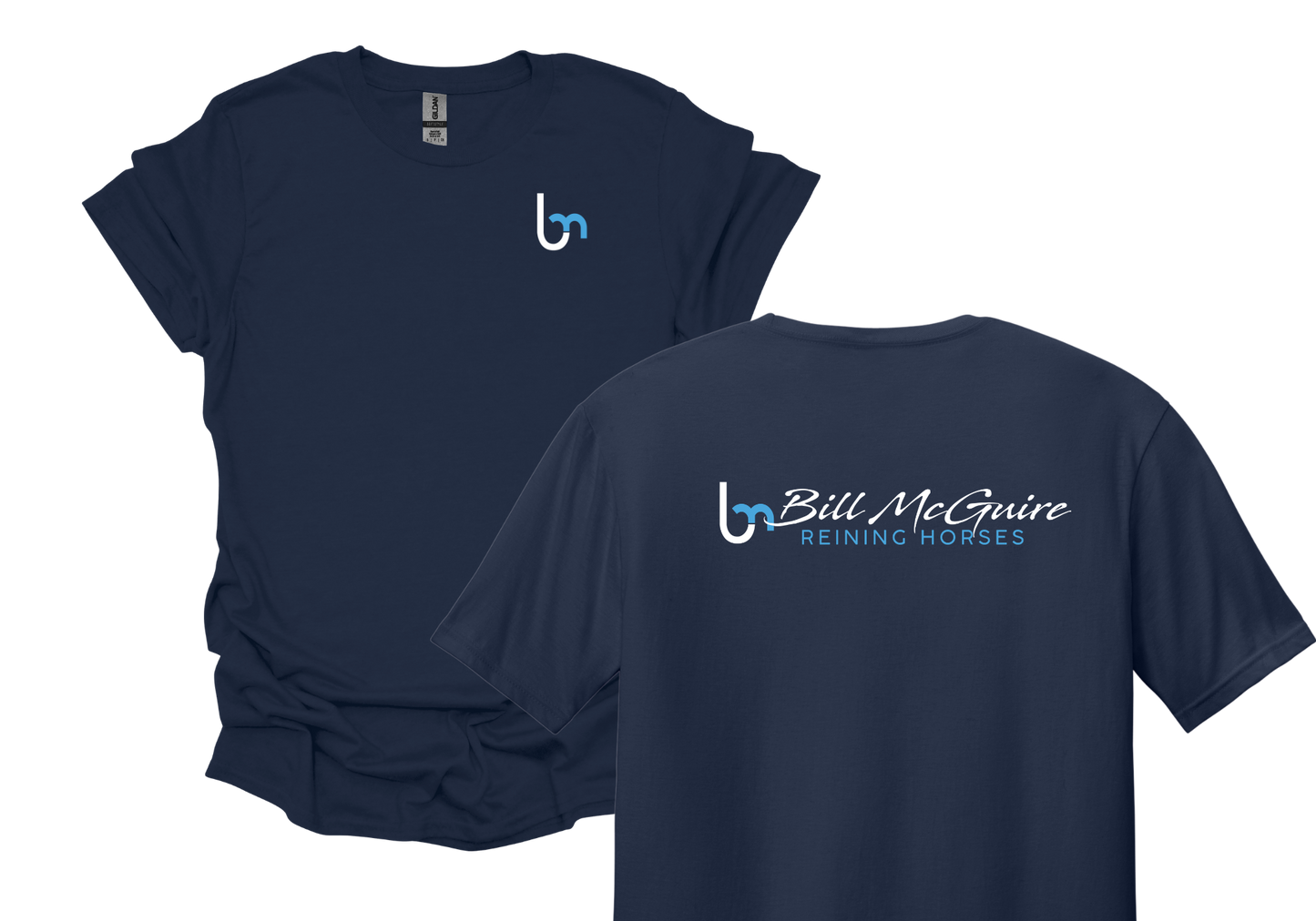 Bill McGuire Reining Horses short sleeve T-shirt