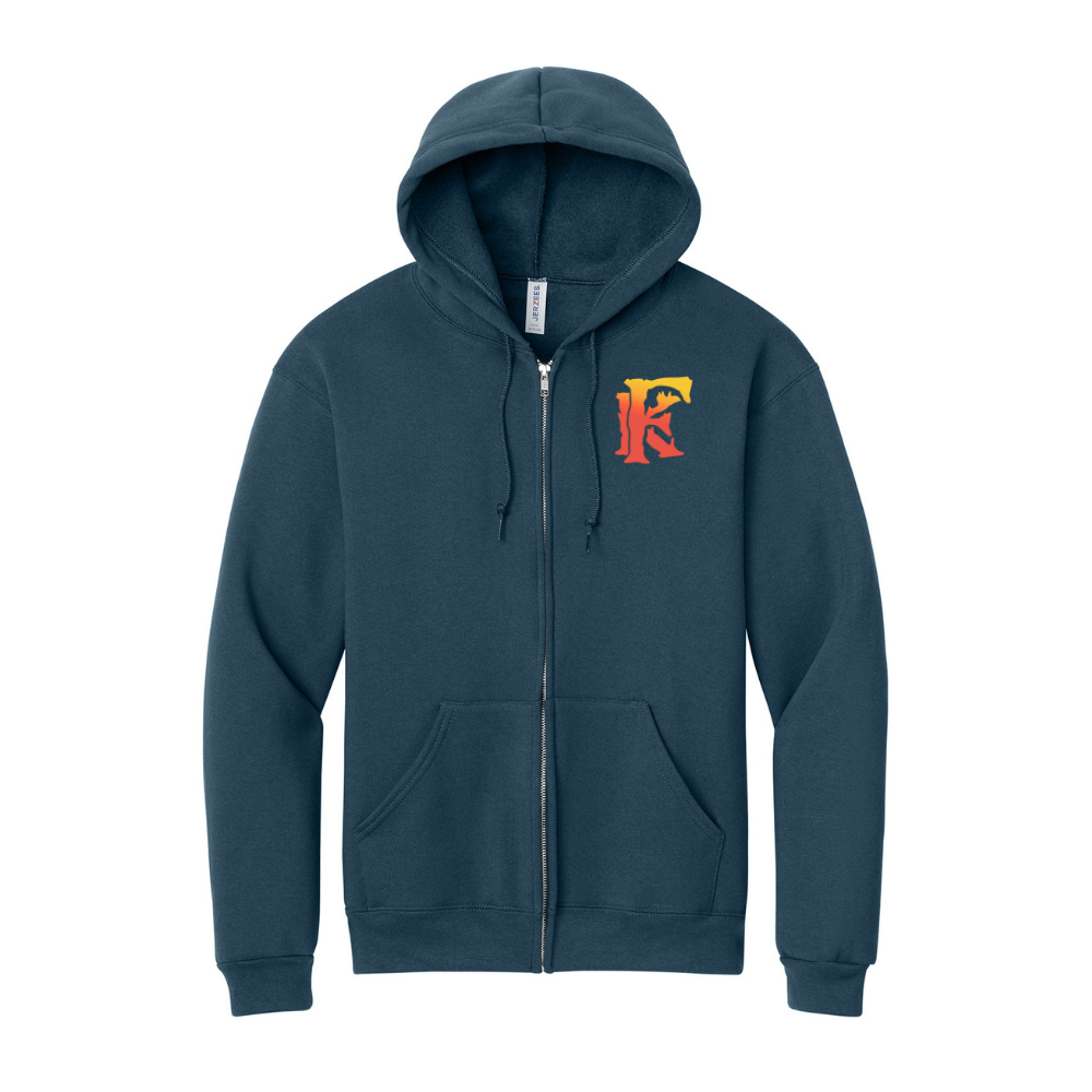 Jerzees Rugged™ Unisex Full-Zip Hooded Sweatshirt