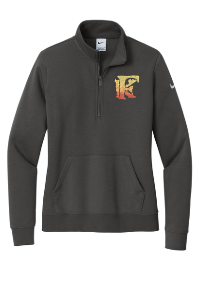 FK 1/4 zip with embroidery