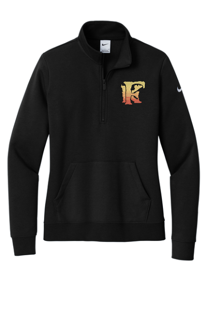 FK 1/4 zip with embroidery